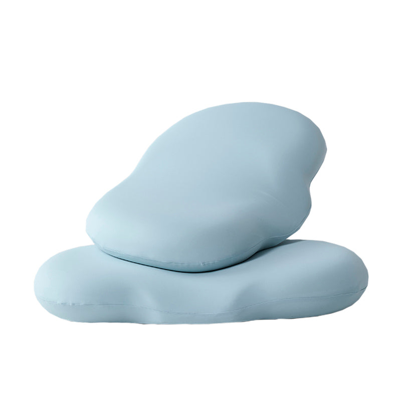 turqua Cool Touch Cloud Bean Pillow – Ergonomic Contour for Side & Back Sleepers, Breathable & Washable Cover
