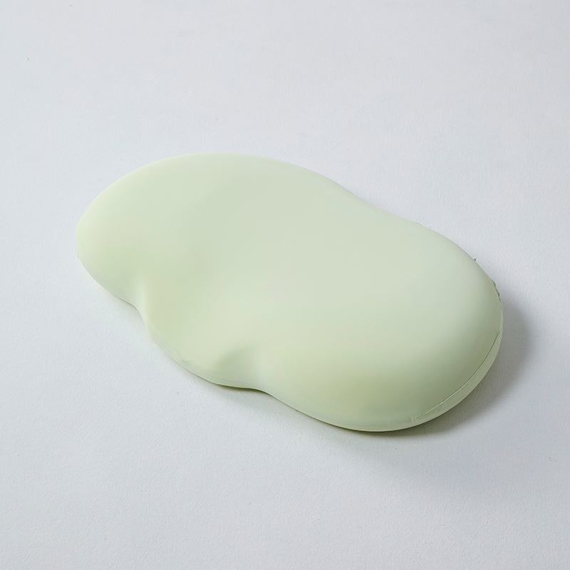 turqua Cool Touch Cloud Bean Pillow – Ergonomic Contour for Side & Back Sleepers, Breathable & Washable Cover